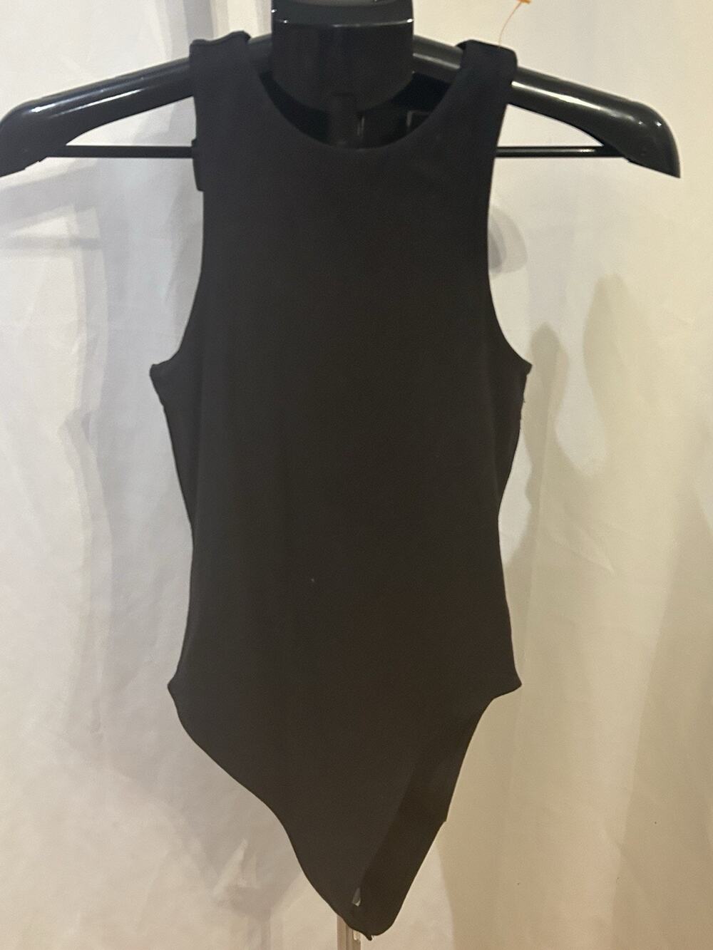 NWT Forever 21 Black Sleeveless Bodysuit size S